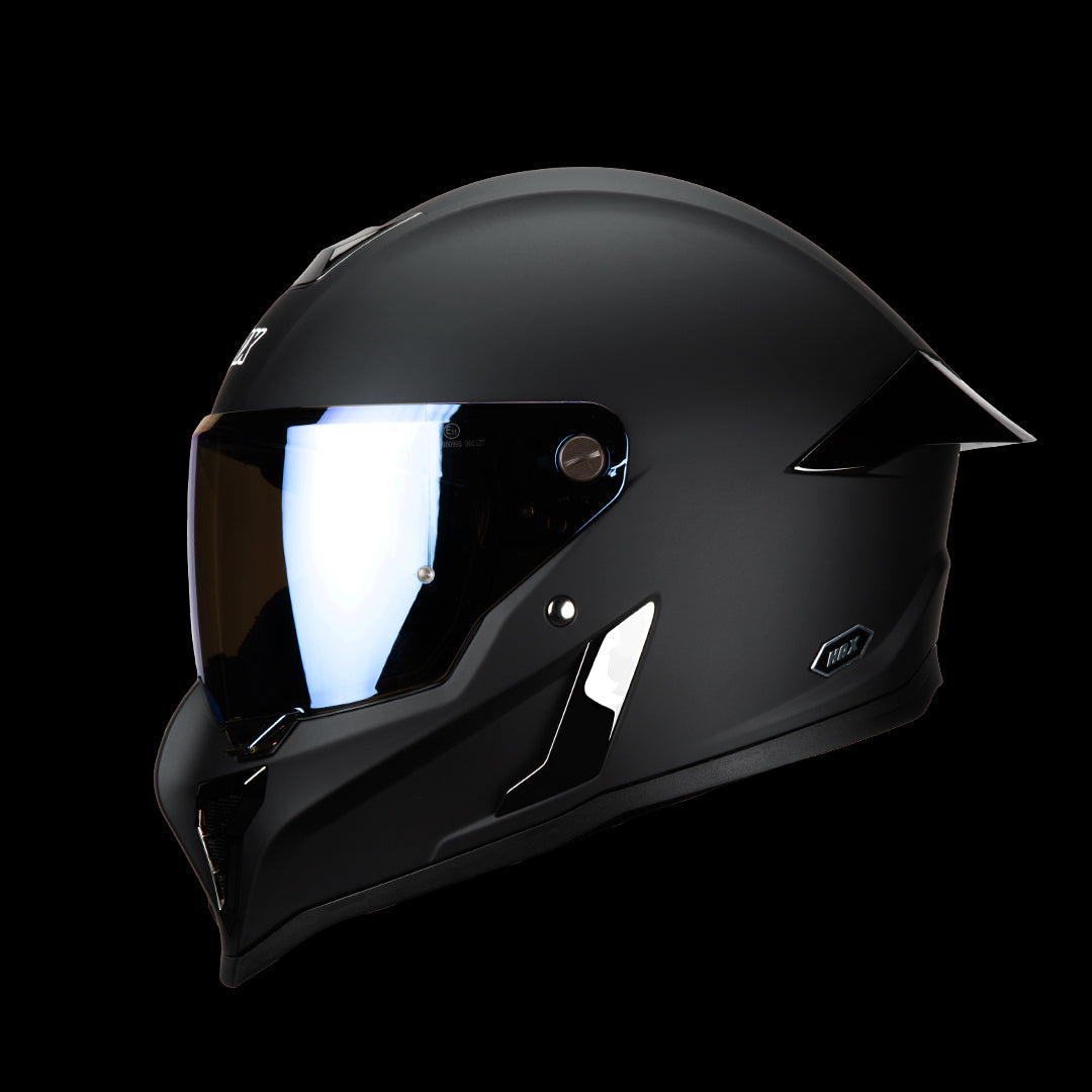 Casco Integral Black Pearl Negro Acabado Matte – Cascos Hax