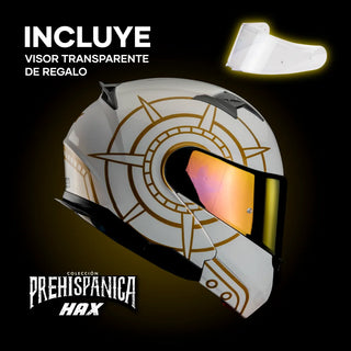 Casco Abatible Amatista Tonatiuh Acabado Brillante - Casco Para Moto