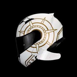 Casco Abatible Amatista Tonatiuh Acabado Brillante - Casco Para Moto