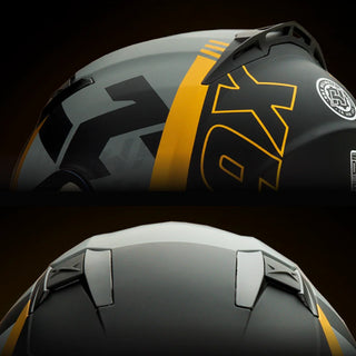 Casco Abatible Amatista Wind Dorado Acabado Matte - Casco Para Moto