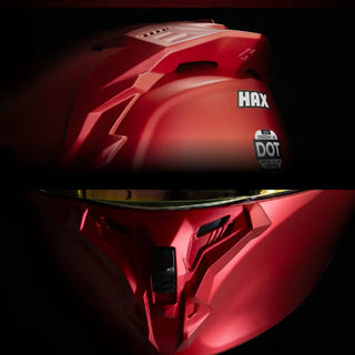 Casco Abatible Obsidian Rojo Cherry Solido Acabado Matte - Casco Para Moto