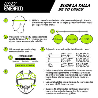 Casco Abierto Emerald 3/4 Gris Concreto Acabado Brillante - Casco Para Moto