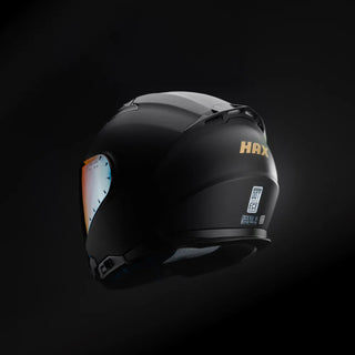 Casco Abierto Emerald 3/4 Negro Acabado Matte - Casco Para Moto
