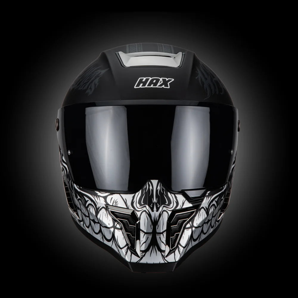 helmet-shell-detail-of-hax-black-pearl-bandit-full-face-helmet