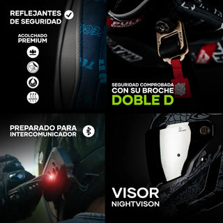 Casco Integral Black Pearl Dragon Gris Acabado Matte - Casco Para Moto