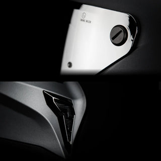 Casco Integral Black Pearl Gun Metal Acabado Matte - Casco Para Moto