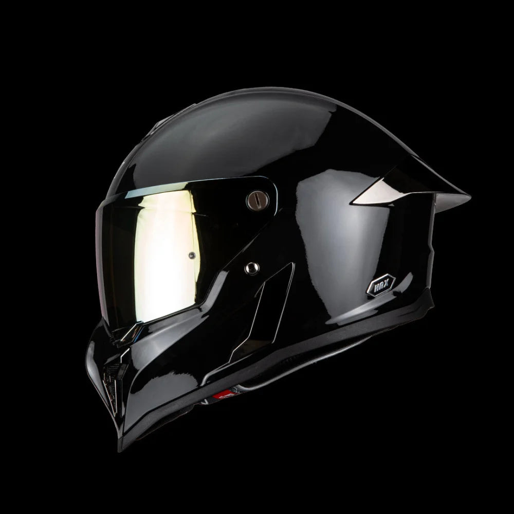 Casco Integral Black Pearl Negro Acabado Brillo - Casco Para Moto