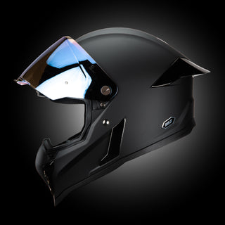 Casco Integral Black Pearl Negro Acabado Matte - Casco Para Moto