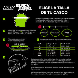 Casco Integral Black Pearl Negro Dorado Brillo Dot Ece - Casco Para Moto
