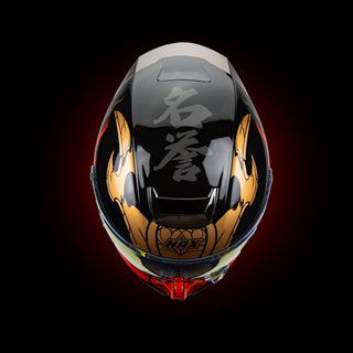 Casco Integral Black Pearl Shogun Acabado Brillo - Casco Para Moto