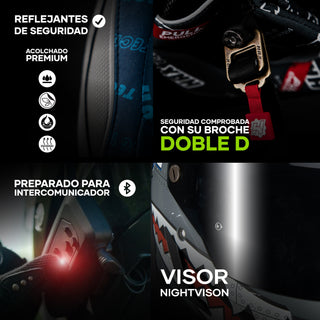Casco Integral Black Pearl Spitfire Gris Mate - Casco Para Moto