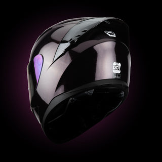 Casco Integral HAX Onix Aurora Vino Sólido Acabado Brillo - Casco Para Moto