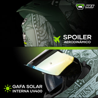 Casco Integral Obsidian Pro Dollar - Casco Para Moto