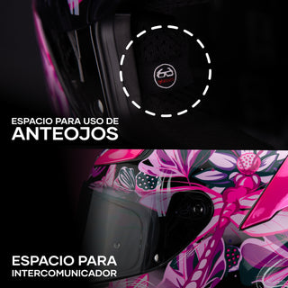 Casco Integral Onix Dragon Fly Acabado Brillo - Casco Para Moto
