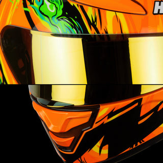 Casco Integral Onix Halloween Verde Brillo - Casco Para Moto