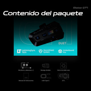 Intercomunicador BLAISE GT1 DUO - Intercomunicadores