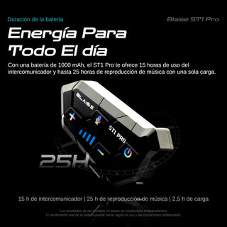 Intercomunicador BLAISE ST1 PRO + Stickers - Intercomunicadores