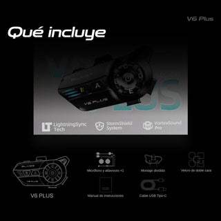 Intercomunicador BLAISE V6 PLUS DUO - Intercomunicadores