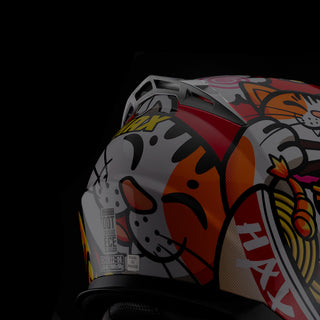 Spoiler Trasero Para Casco Amatista - Spoiler