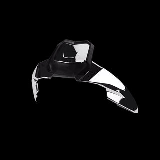 Spoilers Traseros Para Casco Hax Force Varios Colores - Plateado - Spoiler