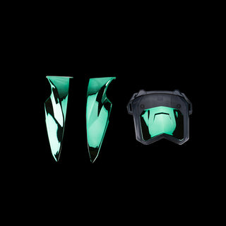 Spoilers Traseros Para Casco Hax Force Varios Colores - Spoiler