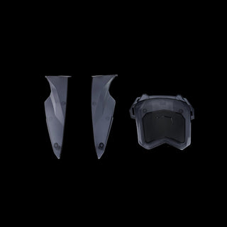 Spoilers Traseros Para Casco Hax Force Varios Colores - Spoiler