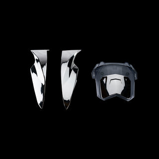 Spoilers Traseros Para Casco Hax Force Varios Colores - Spoiler