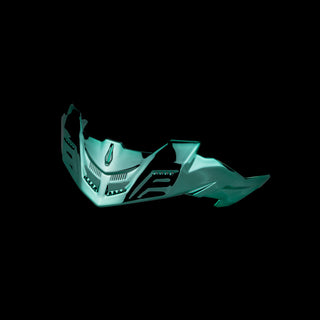 Spoilers Traseros Para Casco Hax Obsidian Varios Colores - Azul - Spoiler